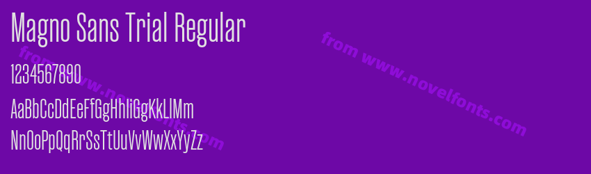 Magno Sans Trial RegularPreview Magno Sans Trial RegularPreview