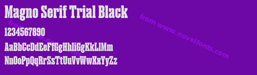 Magno Serif Trial BlackPreview Magno Serif Trial BlackPreview
