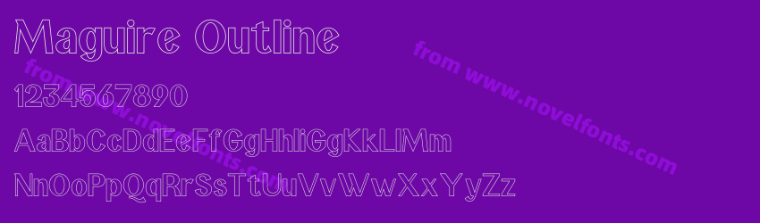 Maguire OutlinePreview Maguire OutlinePreview