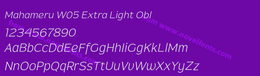 Mahameru W05 Extra Light OblPreview Mahameru W05 Extra Light OblPreview