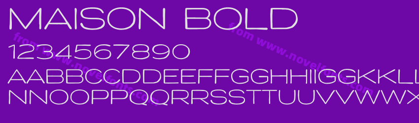 Maison BoldPreview Maison BoldPreview