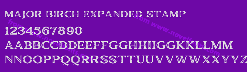 Major Birch Expanded StampPreview Major Birch Expanded StampPreview