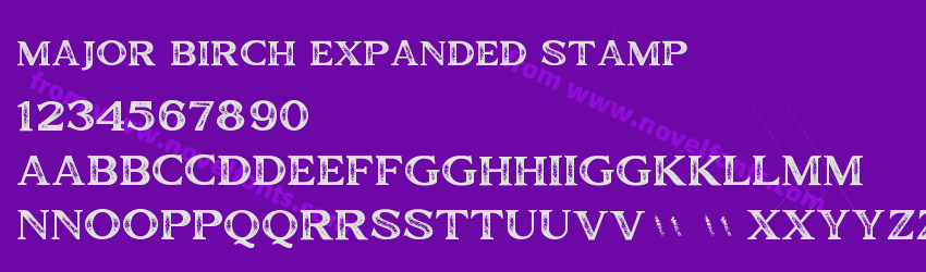 Major Birch Expanded StampPreview Major Birch Expanded StampPreview