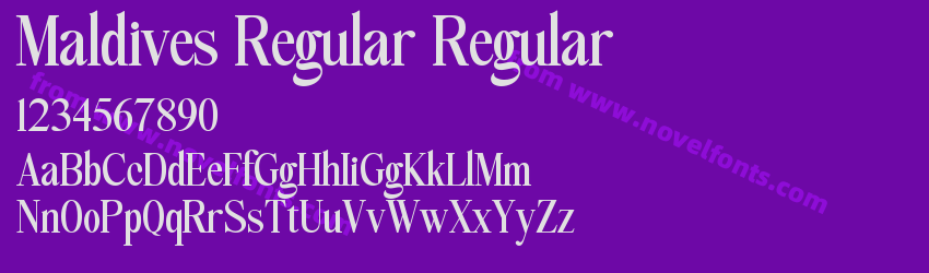 Maldives Regular RegularPreview