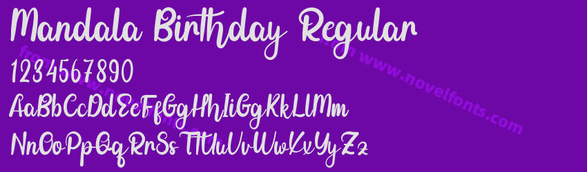 Mandala Birthday RegularPreview Mandala Birthday RegularPreview