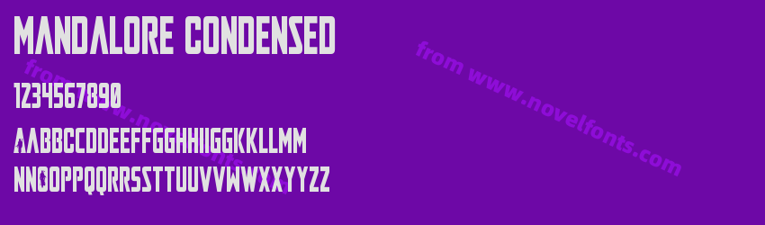 Mandalore CondensedPreview Mandalore CondensedPreview