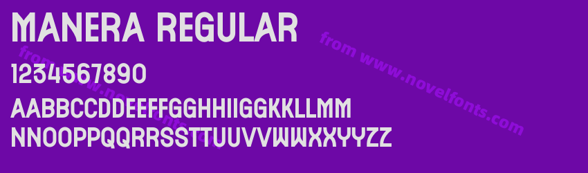 Manera RegularPreview Manera RegularPreview