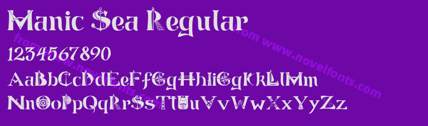 Manic Sea RegularPreview Manic Sea RegularPreview