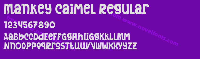 Mankey Caimel RegularPreview Mankey Caimel RegularPreview