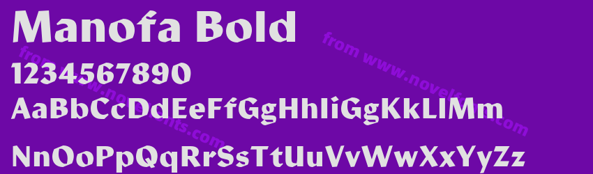 Manofa BoldPreview Manofa BoldPreview