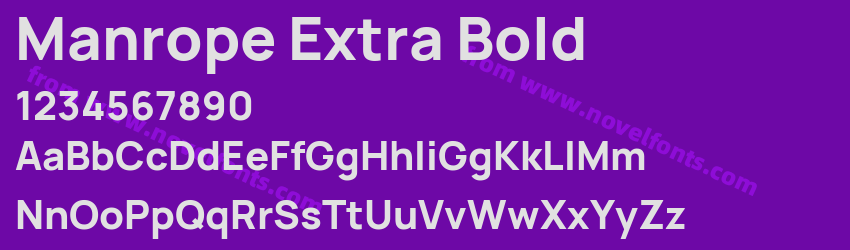 Manrope Extra BoldPreview Manrope Extra BoldPreview