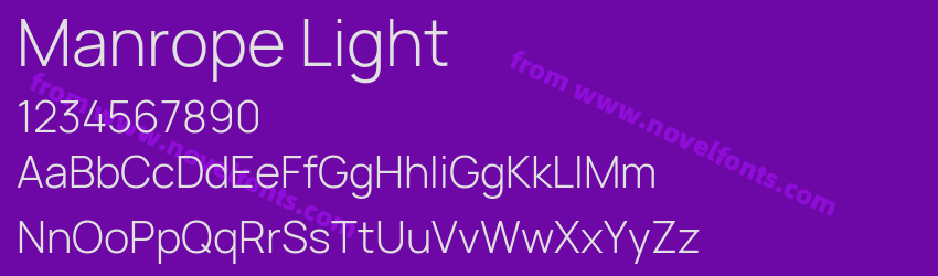 Manrope LightPreview Manrope LightPreview