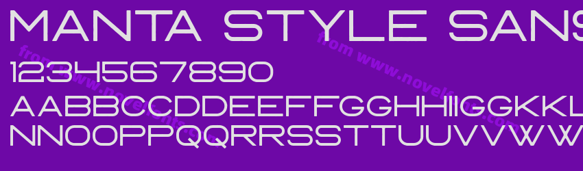 Manta Style Sans RoughPreview Manta Style Sans RoughPreview