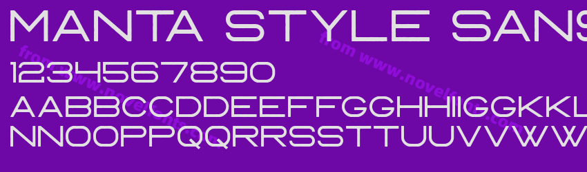 Manta Style Sans RoughPreview Manta Style Sans RoughPreview