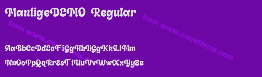 MantigeDEMO RegularPreview MantigeDEMO RegularPreview