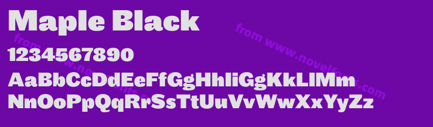 Maple BlackPreview Maple BlackPreview