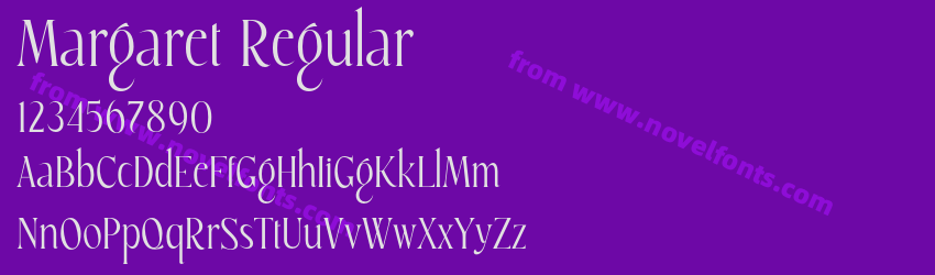 Margaret RegularPreview Margaret RegularPreview