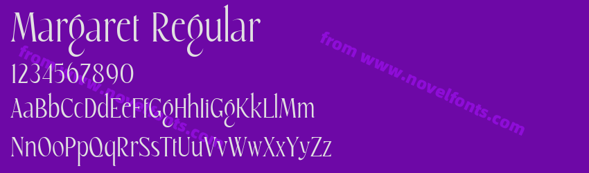 Margaret RegularPreview Margaret RegularPreview