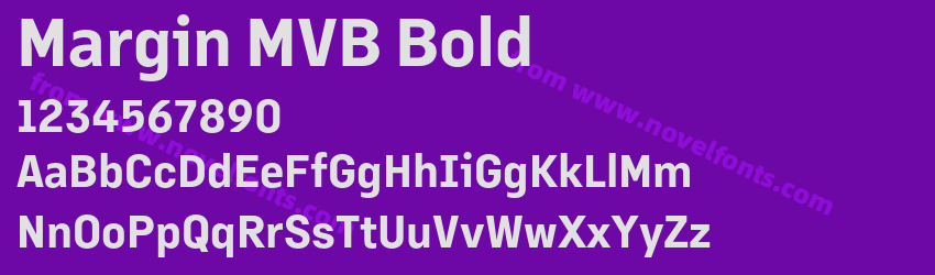 Margin MVB BoldPreview