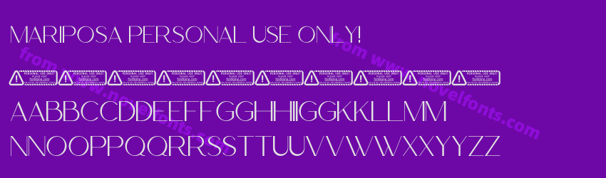 Mariposa PERSONAL USE ONLY!Preview Mariposa PERSONAL USE ONLY!Preview