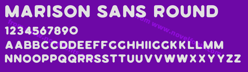 Marison Sans RoundPreview Marison Sans RoundPreview