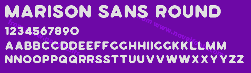 Marison Sans RoundPreview Marison Sans RoundPreview
