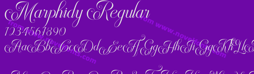 Marphidy RegularPreview Marphidy RegularPreview