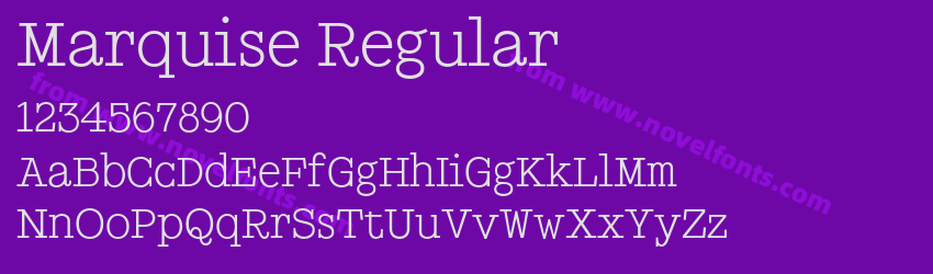Marquise RegularPreview Marquise RegularPreview