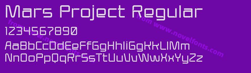 Mars Project RegularPreview Mars Project RegularPreview