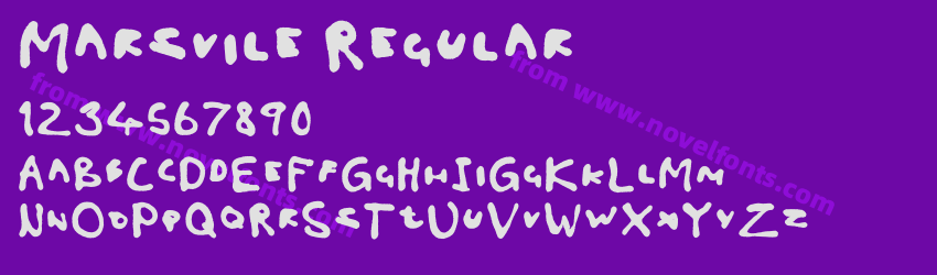 Marsvile RegularPreview Marsvile RegularPreview