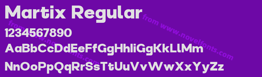 Martix RegularPreview Martix RegularPreview