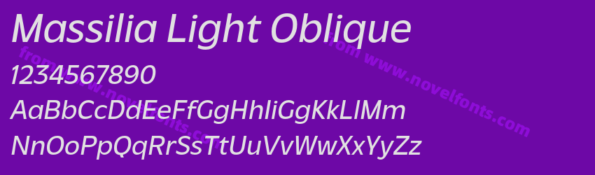 Massilia Light ObliquePreview Massilia Light ObliquePreview