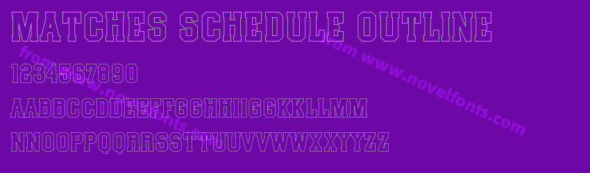 Matches Schedule OutlinePreview Matches Schedule OutlinePreview