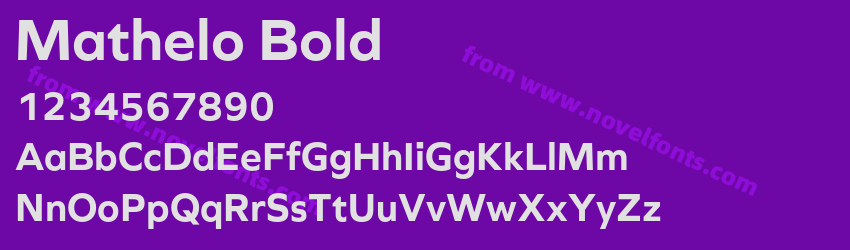 Mathelo BoldPreview Mathelo BoldPreview