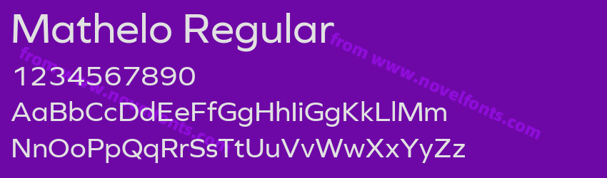 Mathelo RegularPreview Mathelo RegularPreview
