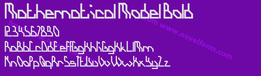 Mathematical Model BoldPreview Mathematical Model BoldPreview