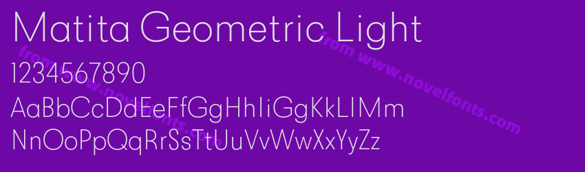 Matita Geometric LightPreview Matita Geometric LightPreview