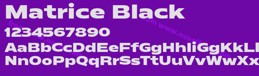 Matrice BlackPreview Matrice BlackPreview