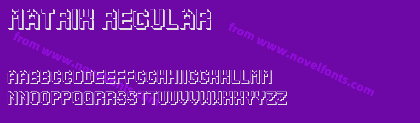 Matrix RegularPreview Matrix RegularPreview