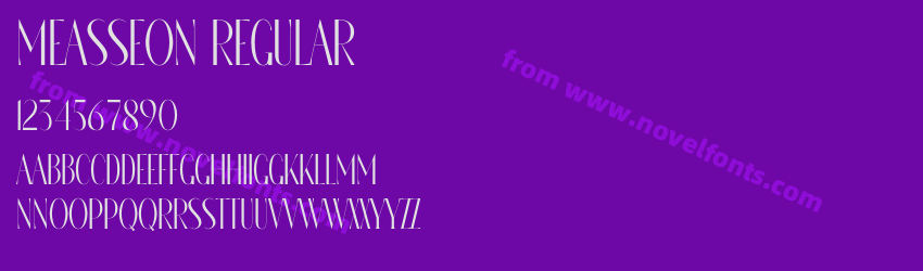 Measseon RegularPreview Measseon RegularPreview