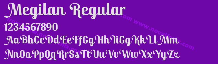 Megilan RegularPreview Megilan RegularPreview