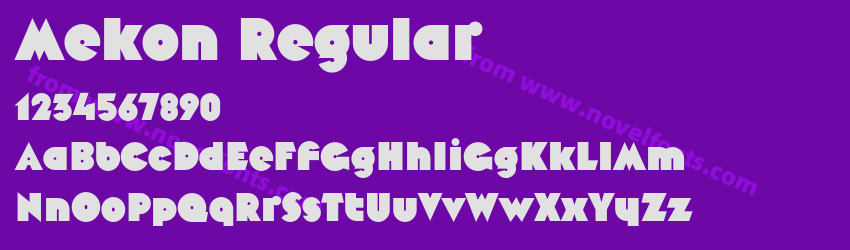 Mekon RegularPreview Mekon RegularPreview