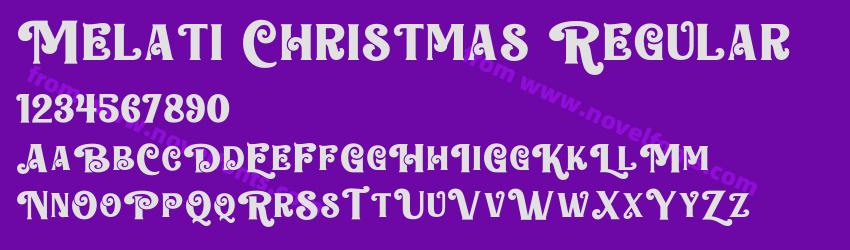 Melati Christmas RegularPreview Melati Christmas RegularPreview