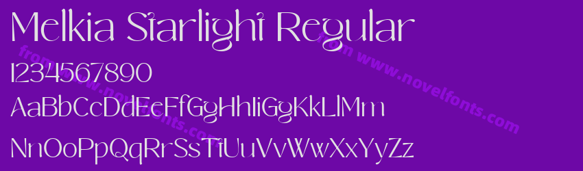 Melkia Starlight RegularPreview Melkia Starlight RegularPreview