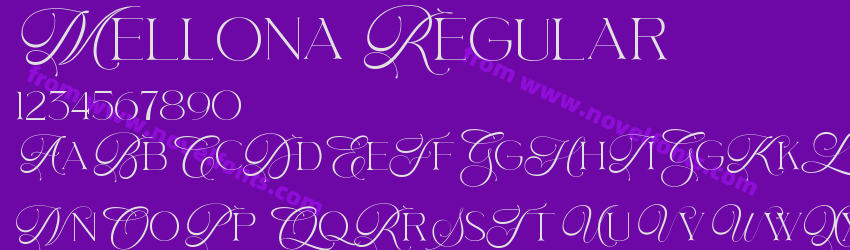 Mellona RegularPreview Mellona RegularPreview