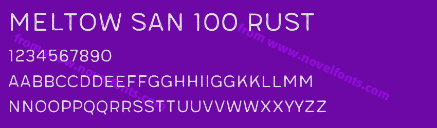 Meltow San 100 RustPreview Meltow San 100 RustPreview