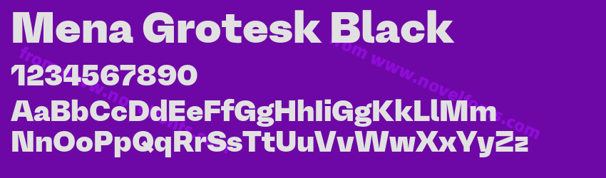 Mena Grotesk BlackPreview Mena Grotesk BlackPreview