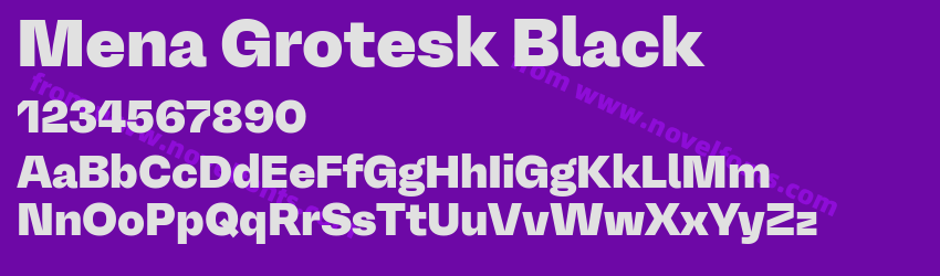 Mena Grotesk BlackPreview Mena Grotesk BlackPreview