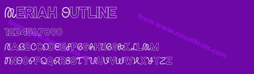 Meriah OutlinePreview Meriah OutlinePreview