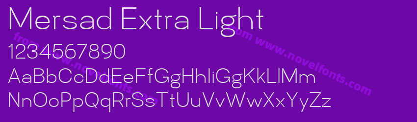 Mersad Extra LightPreview Mersad Extra LightPreview